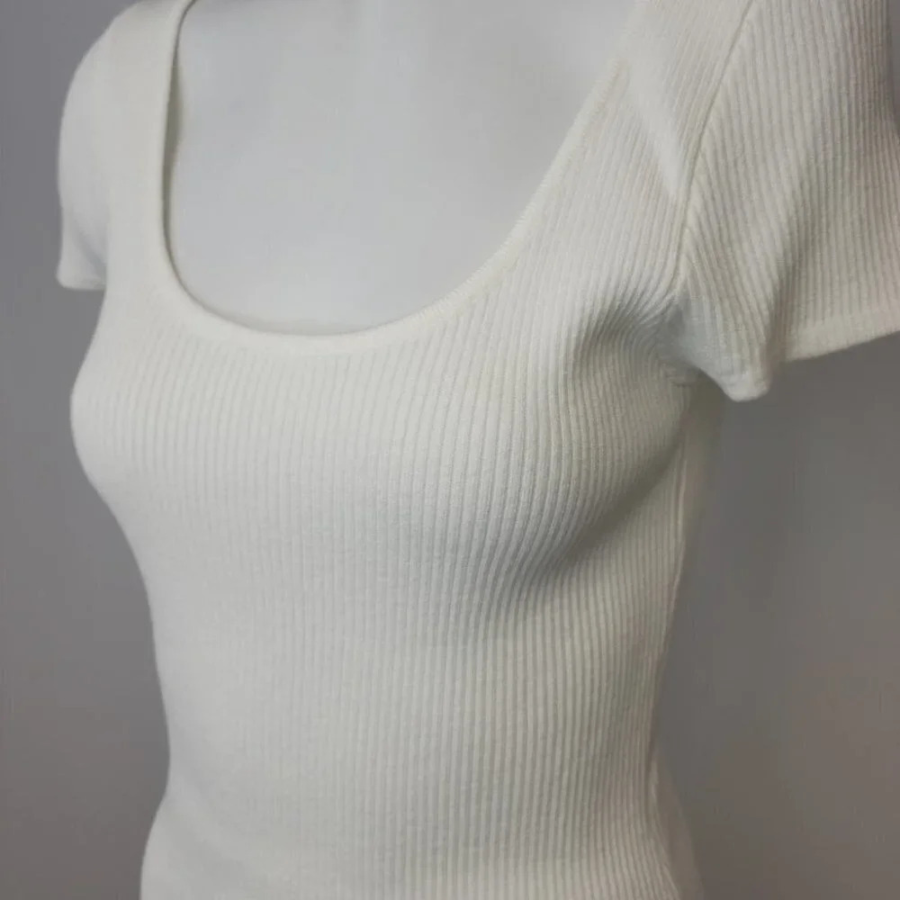 Fashion Nova Feather Trim Ribbed Dress - Picture 4 of 4